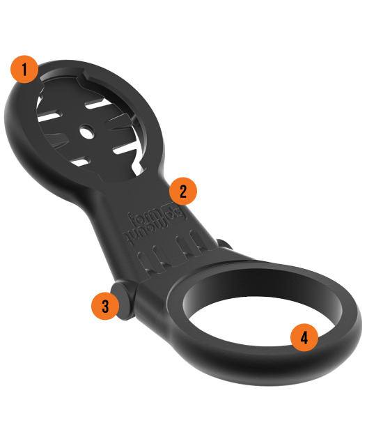 thumbnail image 2 of BuyBits 17.5-20mm Stem Mount For Garmin Rider & Zumo GPS - Black 2 of 6